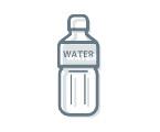 消耗品の例：来客用の水